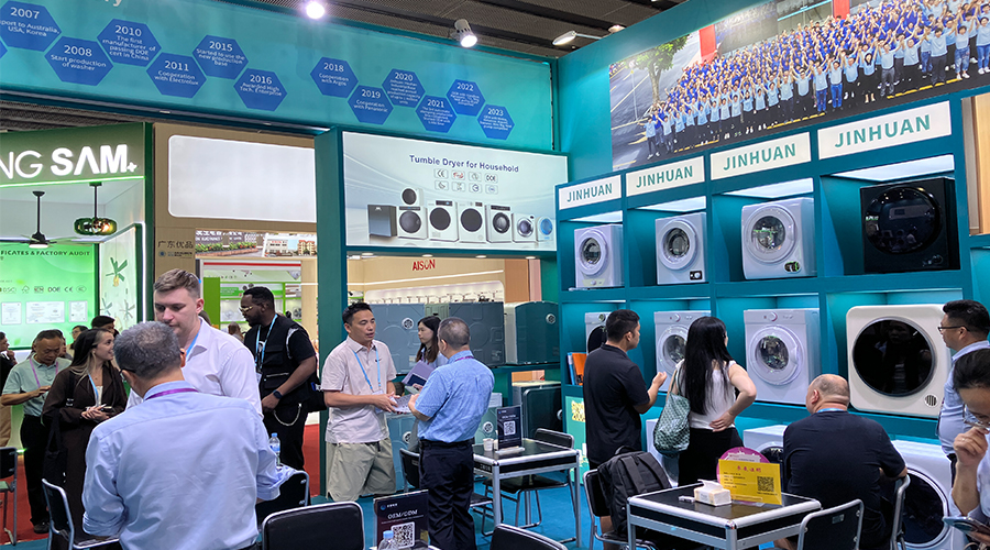 廣交會(huì)新老朋友齊聚，金環(huán)電器展位人氣旺