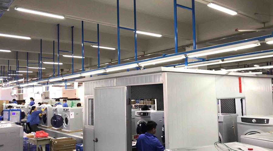 金環(huán)電器如何保證客戶收到的滾筒干衣機(jī)運(yùn)行時(shí)無(wú)異響？