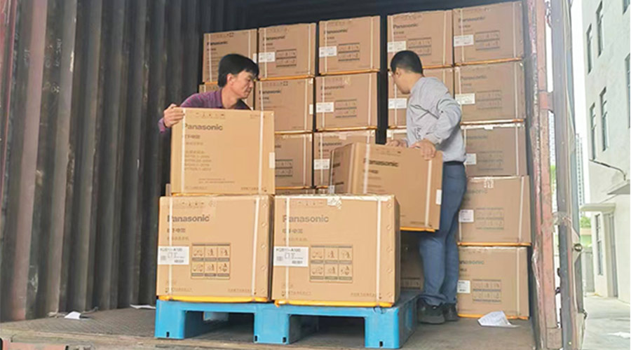 發(fā)貨抓速度！金環(huán)電器第一時(shí)間完成松下滾筒干衣機(jī)發(fā)貨