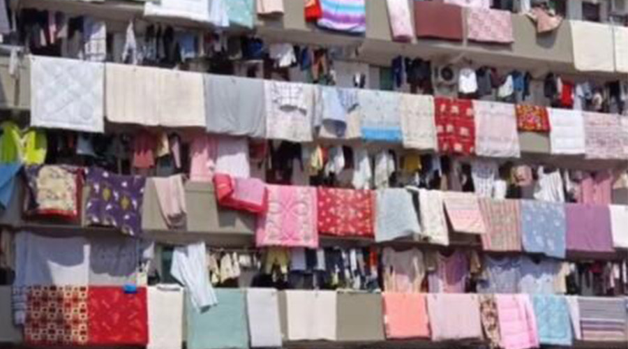 學(xué)?，F(xiàn)曬被大場面！滾筒衣服烘干機即烘即干大件棉被 便捷好用