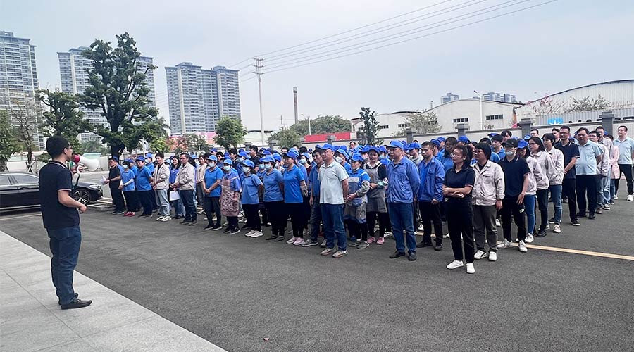 安全至上 防范未“燃”！金環(huán)電器開展消防安全演練