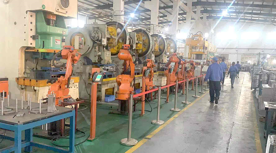 揭秘金環(huán)電器滾筒干衣機(jī)沖壓自動(dòng)化生產(chǎn)是如何進(jìn)行的？