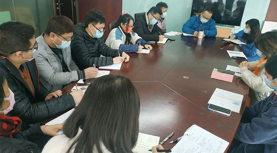 開工大吉！金環(huán)電器組織銷售部門召開動員大會