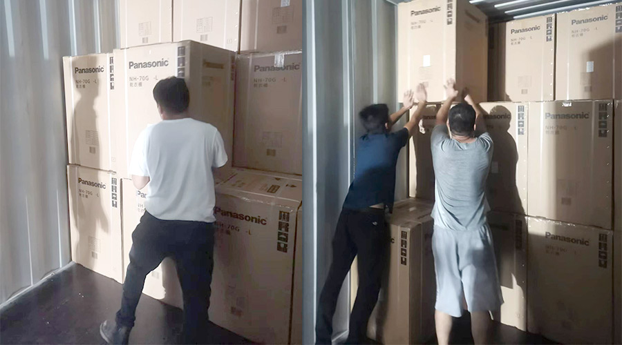 出貨速度！金環(huán)電器順利完成松下客戶的衣物烘干機出貨