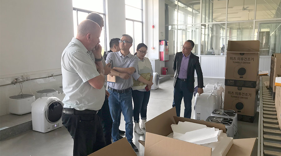 搶訂單 拼合同！金環(huán)電器積極推進(jìn)滾筒衣服烘干機(jī)訂單增長(zhǎng)