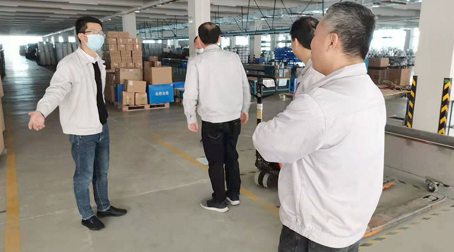 查隱患 防事故！金環(huán)電器領(lǐng)導(dǎo)開展節(jié)前安全檢查